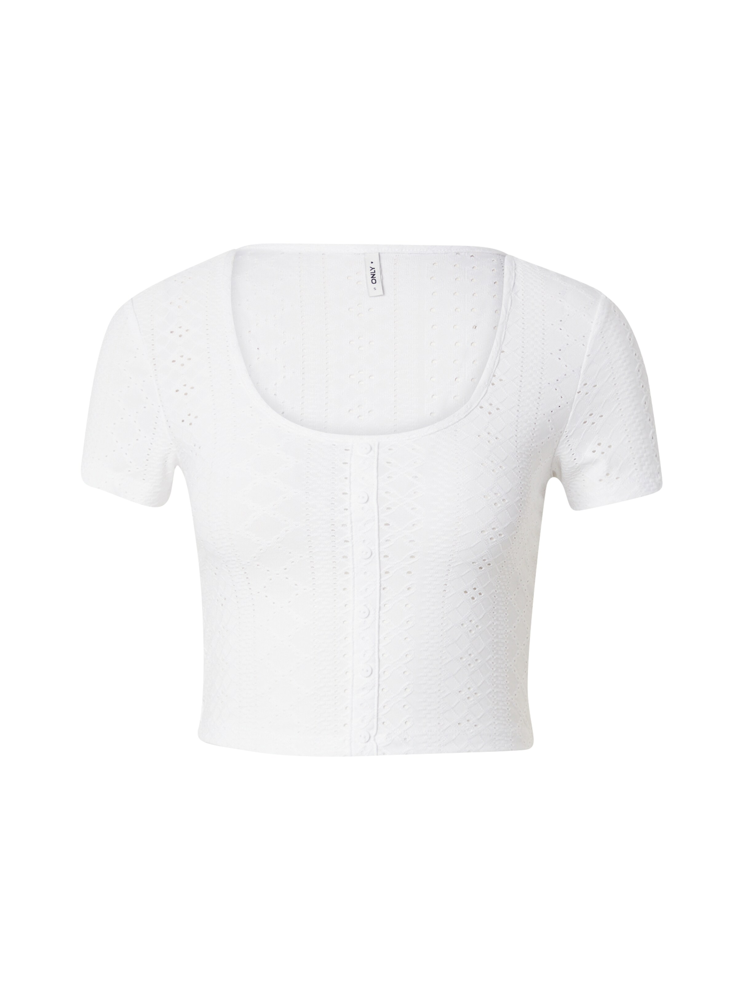 ONLY - Camiseta 'SANDRA' en blanco: frente