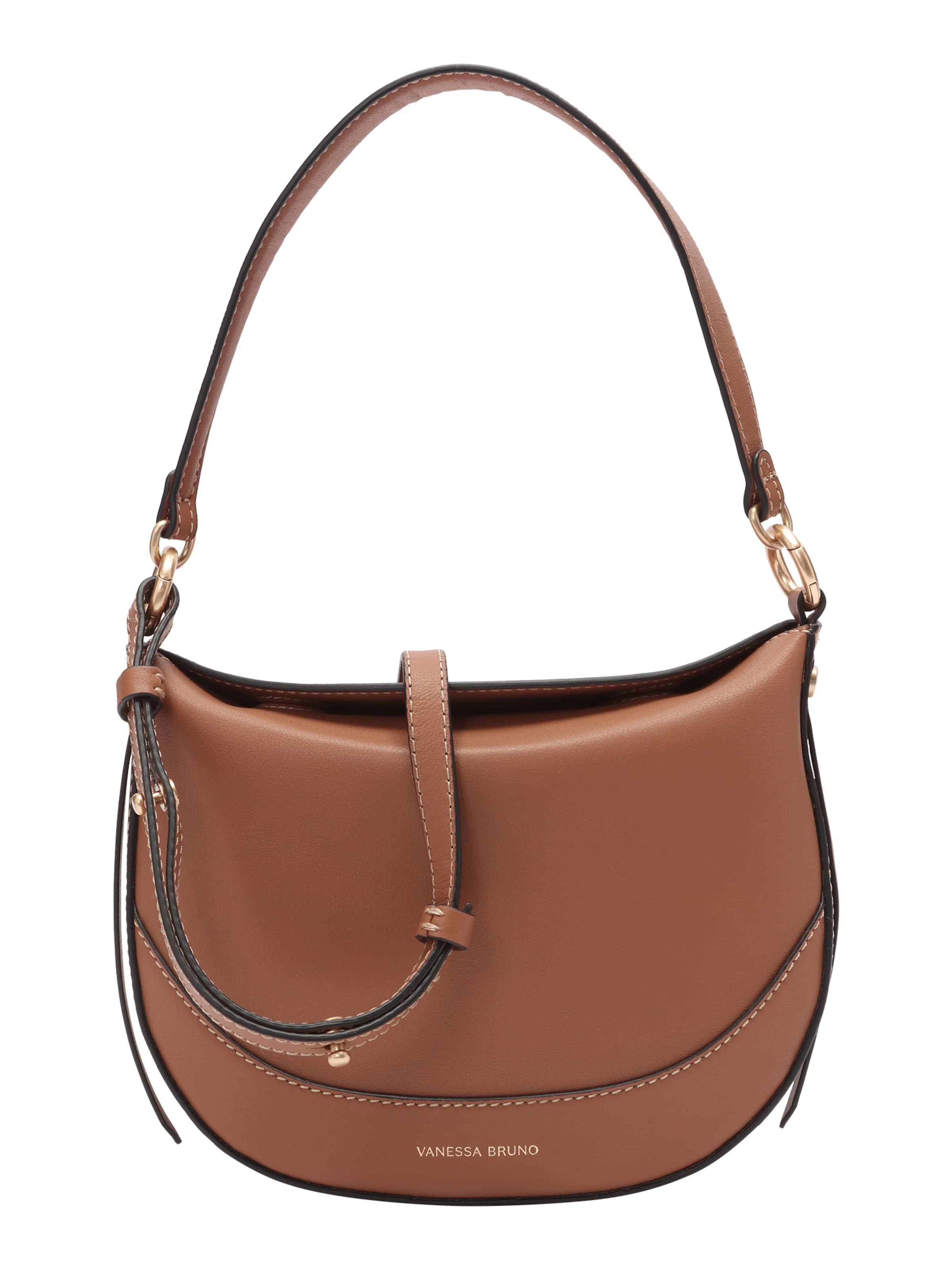 Vanessa Bruno Kabelka na rameno - Hnedá: predná strana