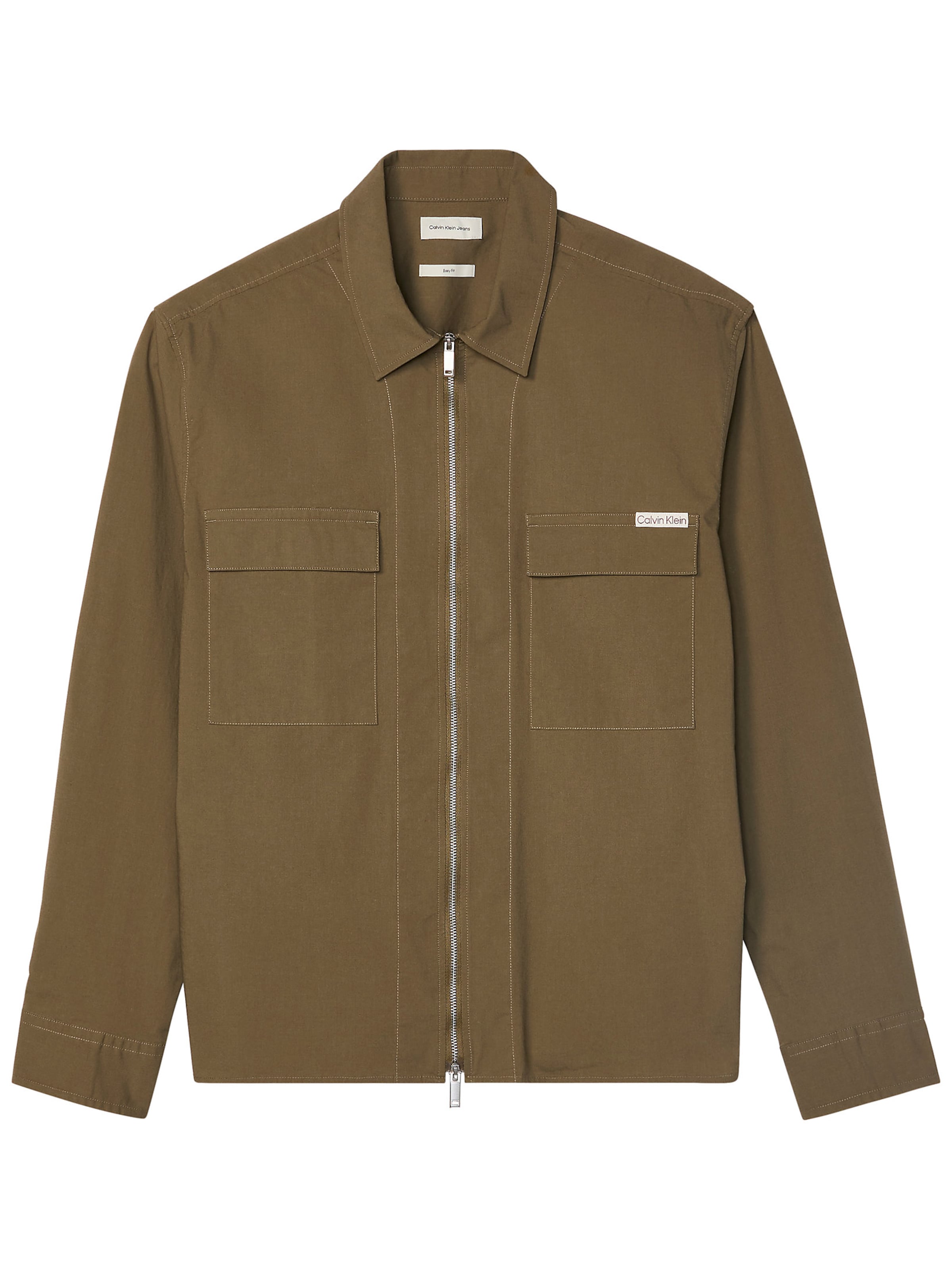 Calvin Klein Jeans Shirt in XXS in braun, Produktansicht