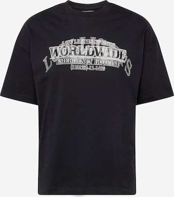 Low Lights Studios T-shirt i svart: framsida