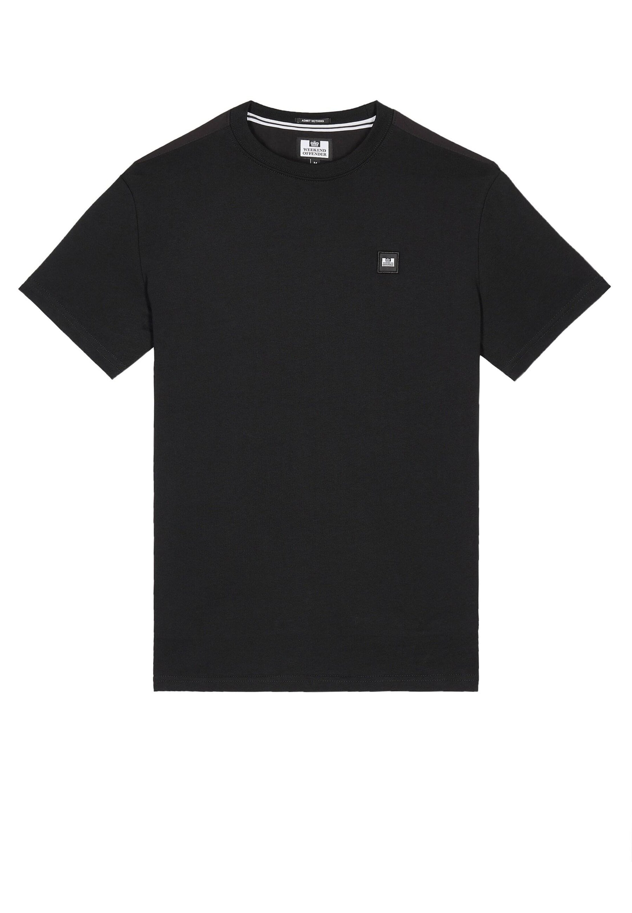 Maglietta 'Garcia' di Weekend Offender in nero: frontale