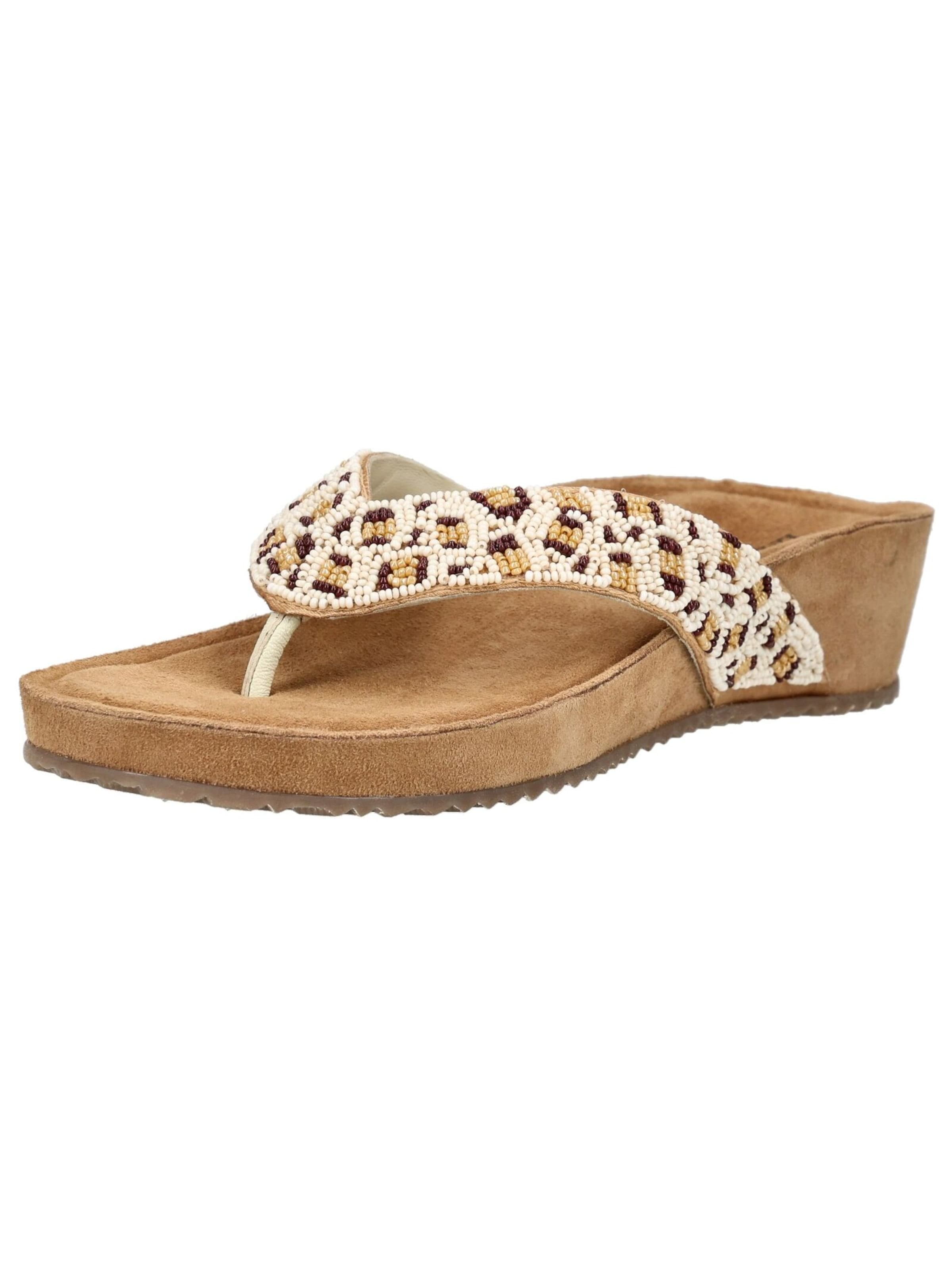 LAZAMANI Teenslipper in Wit: voorkant