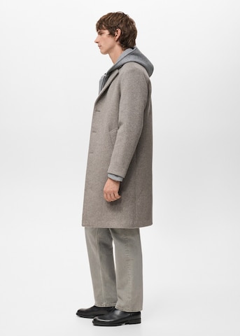MANGO MAN Between-Seasons Coat 'Baldoria' in Beige