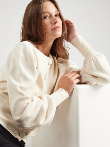 Cardigan 'YASFonny' Y.A.S en beige