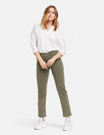 GERRY WEBER Slimfit Jeans in Grün