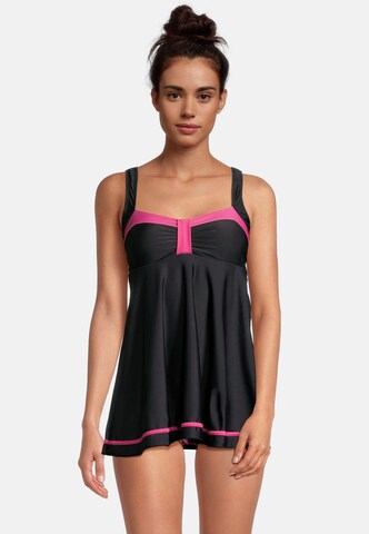 BECO the world of aquasports Tankini 'Zigzag' in Pink: Vorderseite