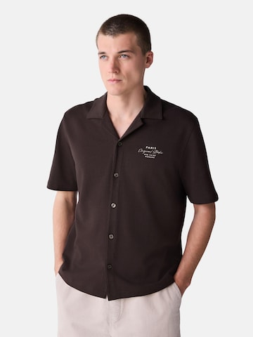 Next Regular fit Skjorta i brun: framsida