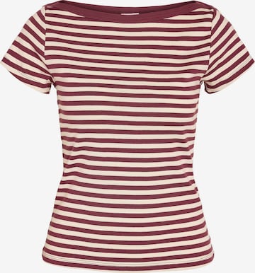 T-shirt Noisy may en beige : devant