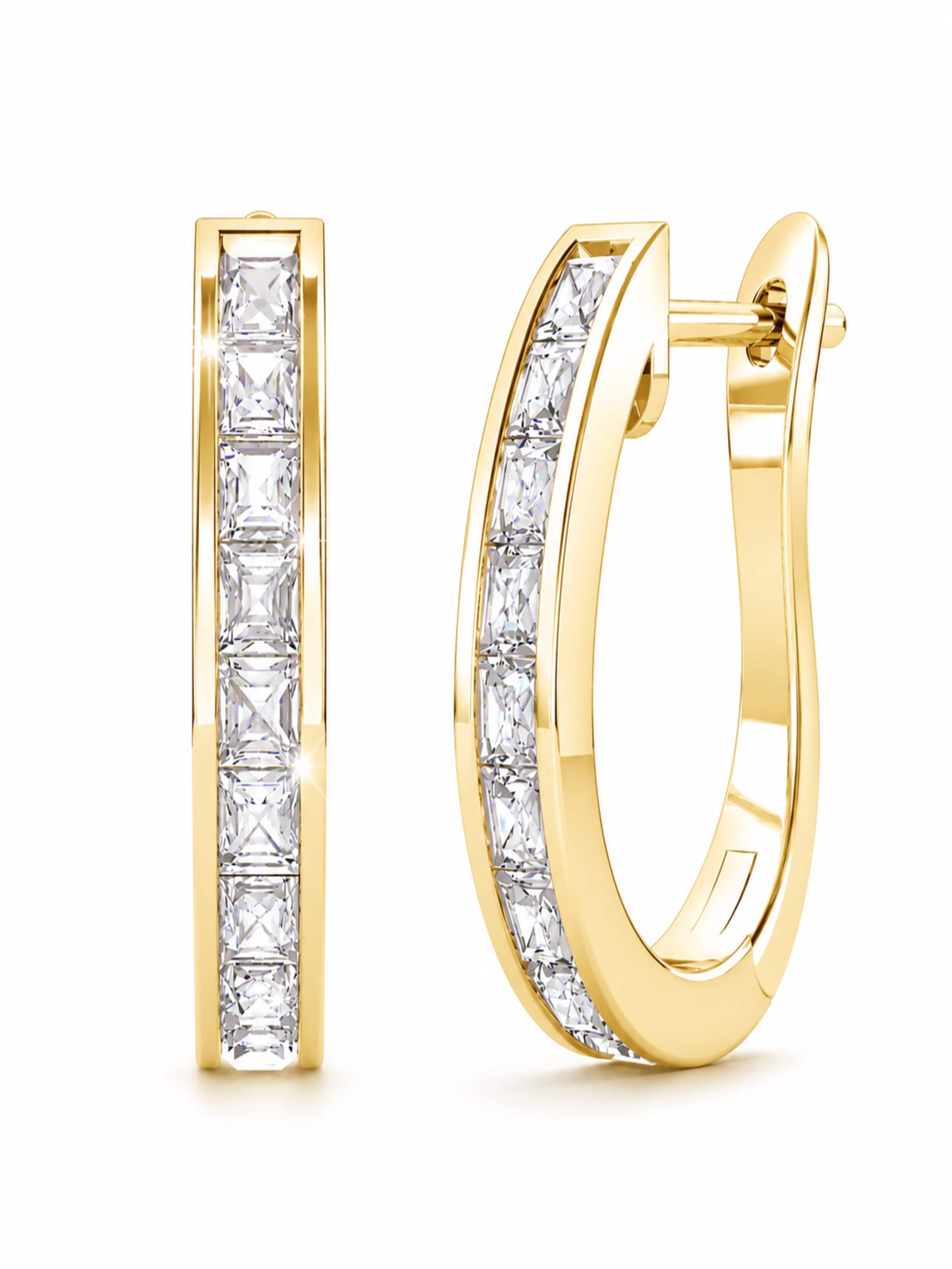 ROUGEMONT Jewellery Earrings 'Mini' in Gold: front