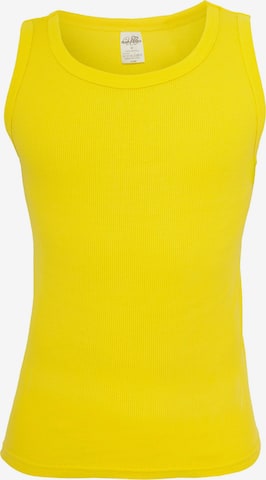 T-Shirt Urban Classics en jaune : devant