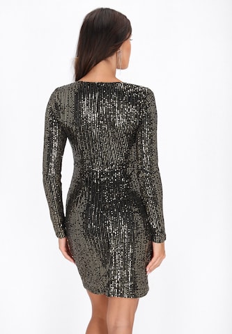 Robe de cocktail faina en noir