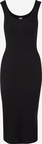 Urban Classics Dress in Black: front