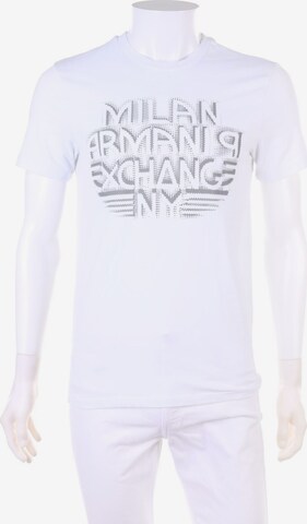 ARMANI EXCHANGE Shirt in S in White: front