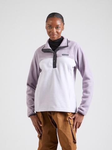 Pull-over de sport 'Benton Springs' COLUMBIA en violet : devant