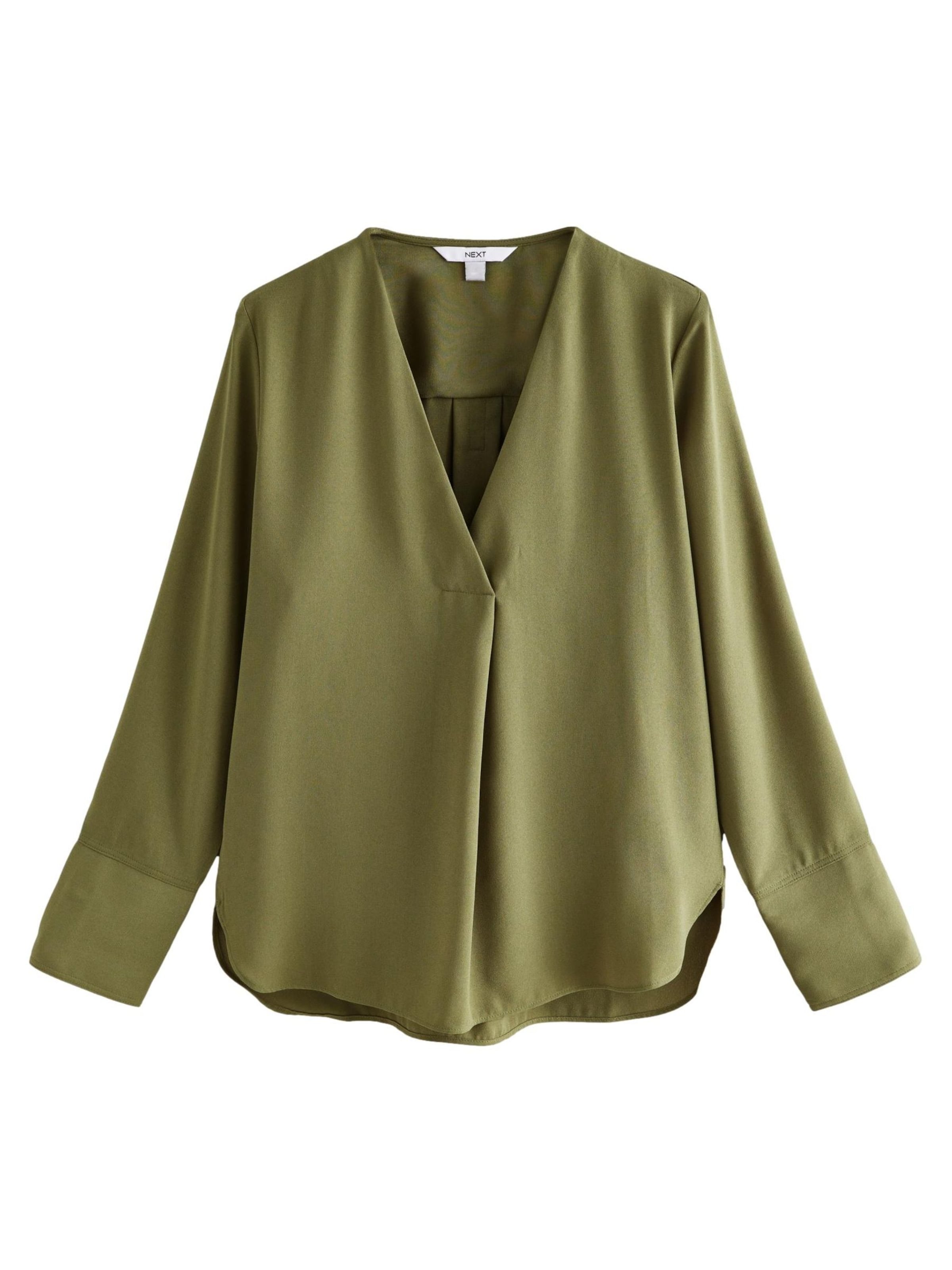 Next Blouse in Green: front