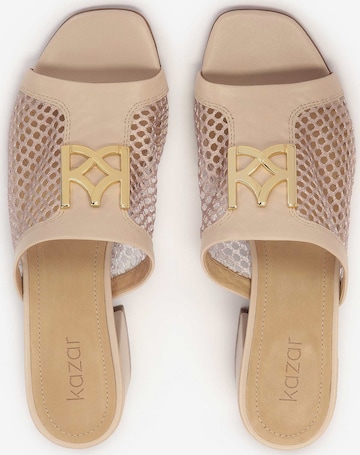 Mule Kazar en beige