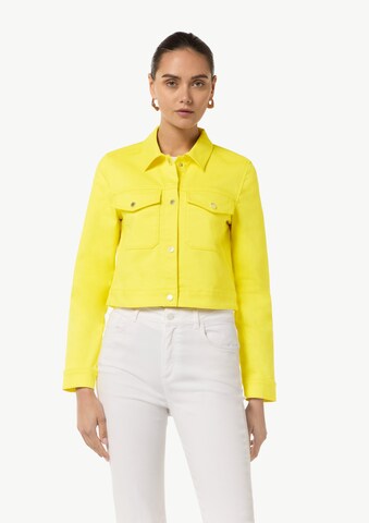 COMMA Between-Season Jacket in Yellow: front
