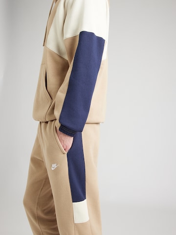 Nike Sportswear Träningsoverall 'CLUB FLEECE' i beige