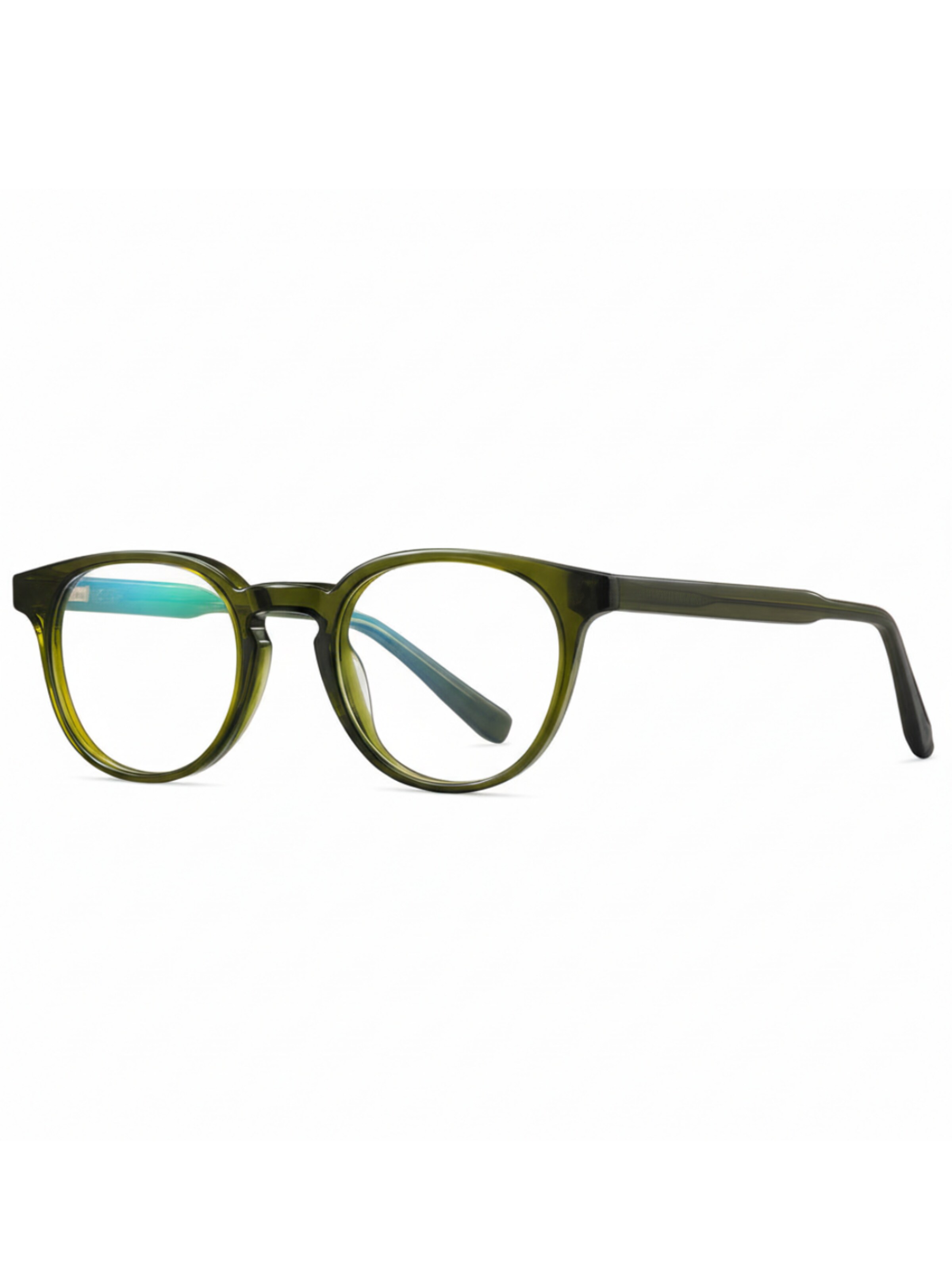VEYREY Glasses 'Scewate' in Green: front