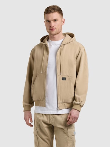khujo Jacke 'Rhiis' in Beige: Vorderseite