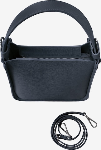 LeParmentier Handtasche 'Duplo Medium' in Blau: Vorderseite