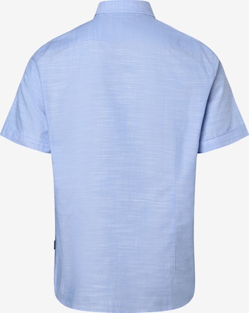 bugatti Regular fit Button Up Shirt in Blue