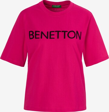 UNITED COLORS OF BENETTON Shirt in Pink: predná strana