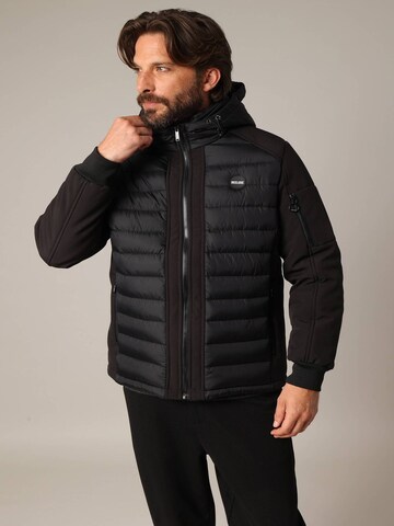 Veste d’hiver 'Sector' Deeluxe en noir : devant