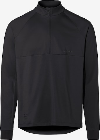 VAUDE Functioneel shirt 'Qimsa' in Zwart: voorkant