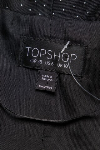TOPSHOP Blazer in S in Black