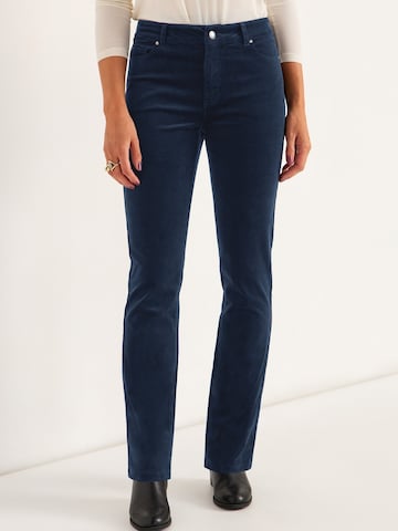 Cellbes of Sweden Regular Trousers in Blue: front