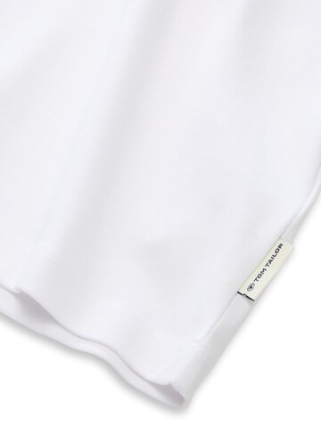TOM TAILOR Shirt in White