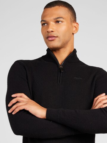 Superdry Pullover 'Essential' in Schwarz