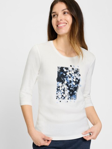 Olsen Shirt in Wit: voorkant