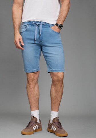 ARIZONA Slimfit Jeans in Blau: Vorderseite