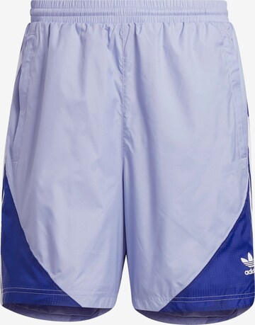 ADIDAS ORIGINALS Regular Pants 'SST' in Purple: front