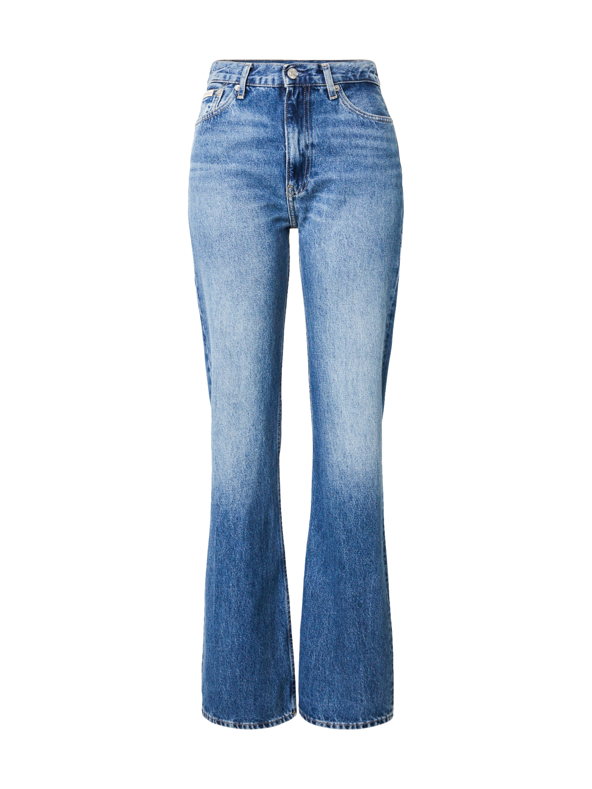 Calvin Klein Jeans Bootcut Jeans 'AUTHENTIC' in Blau: Vorderseite