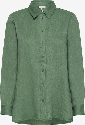 ICHI - Blusa 'KIRSE' em verde: frente