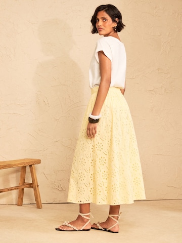 Gonna di love & roses in giallo