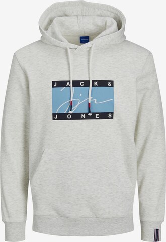 Sweat-shirt 'Josh' JACK & JONES en blanc : devant