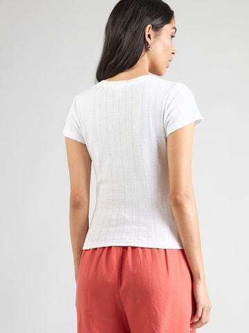 T-shirt QS en blanc