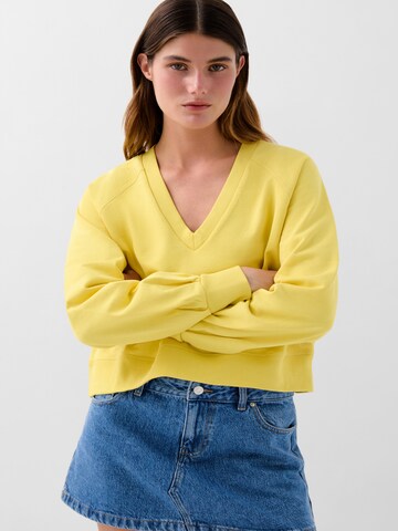 Scalpers Sweatshirt in Gelb