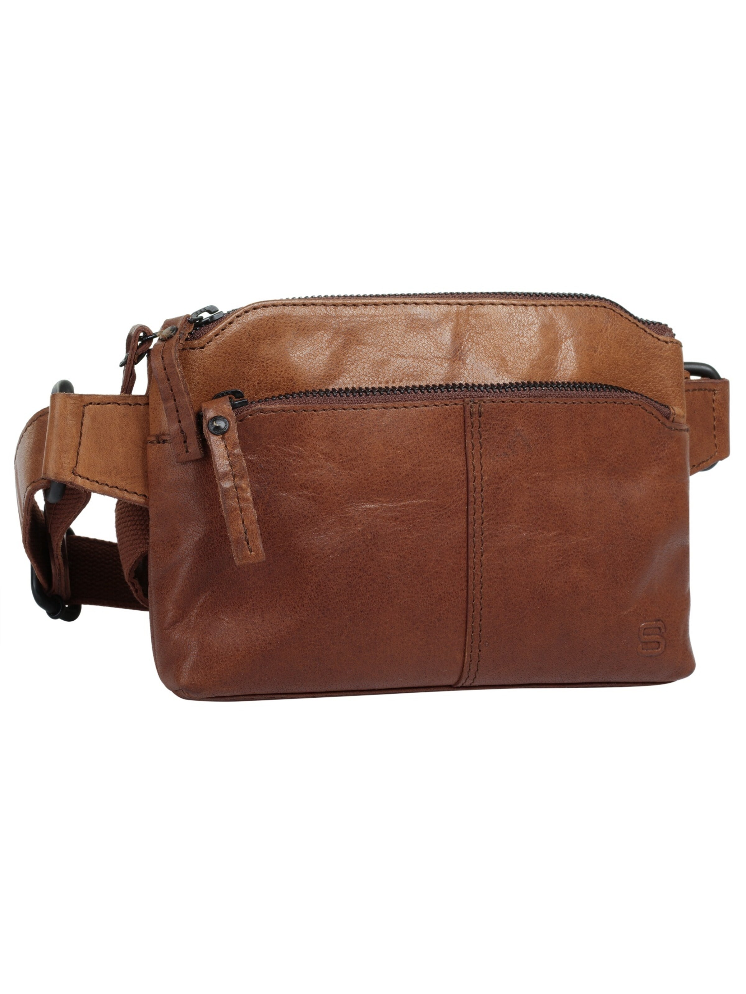 Sacs banane Spikes & Sparrow en marron : devant