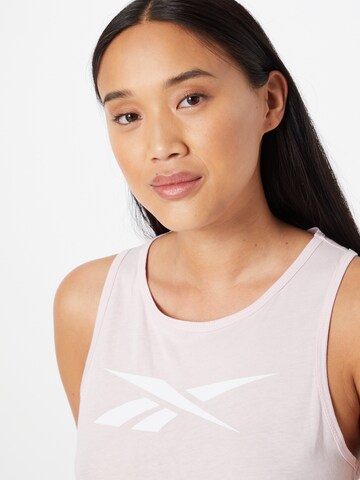 Reebok Sporttop 'Vector' in Roze