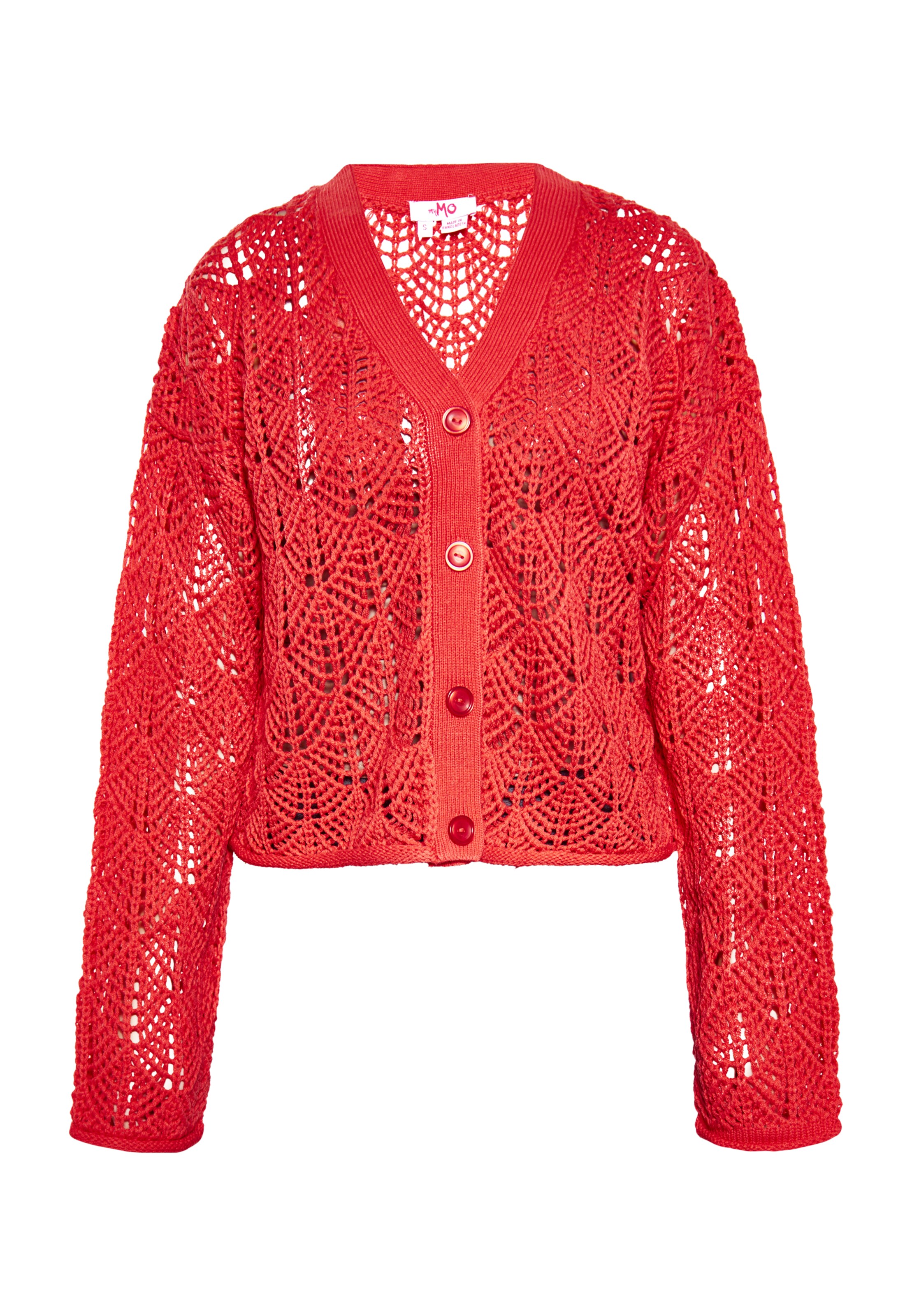 MYMO Kampsun, värv punane: eest vaates