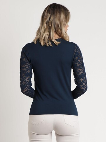 admas - Top en azul