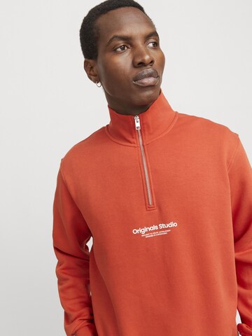 JACK & JONES - Sudadera en rojo