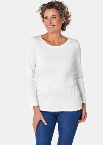 T-shirt Goldner en blanc : devant