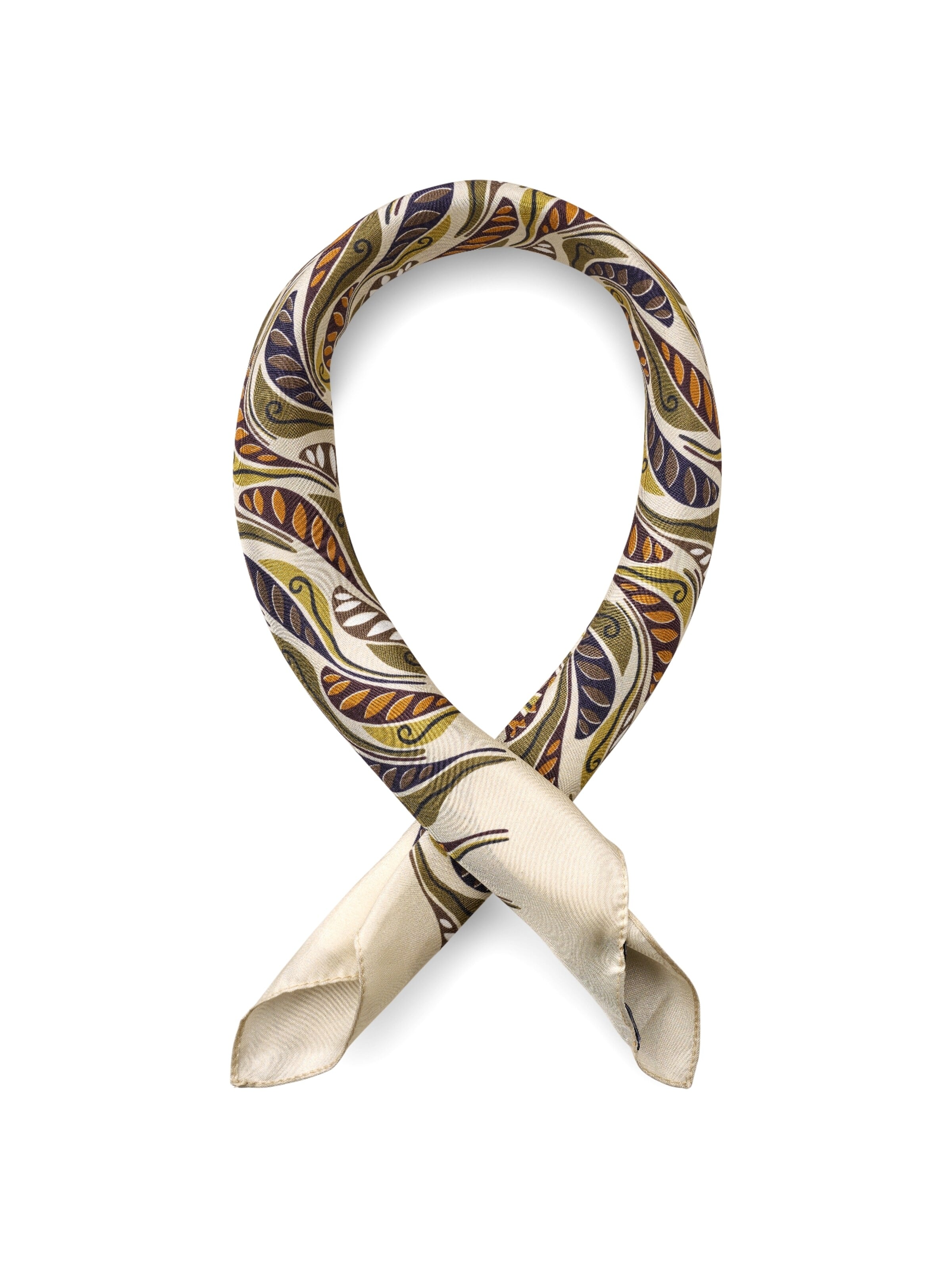 Fawler Scarf 'Virtuo' in Brown: front