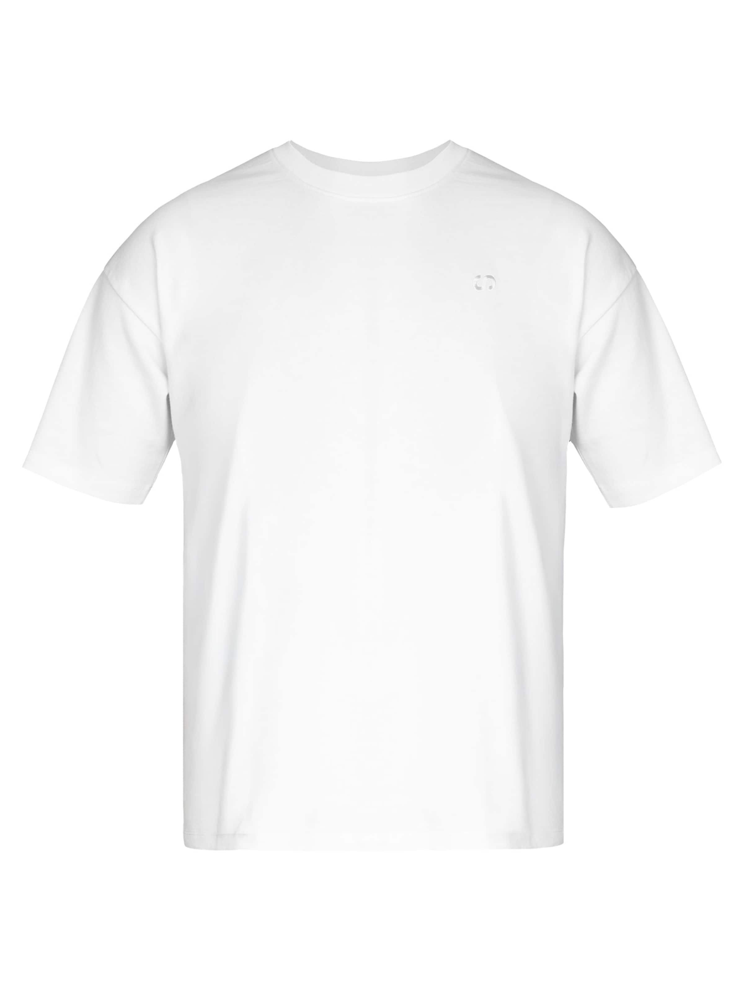 SNOCKS Shirt in Wit: voorkant